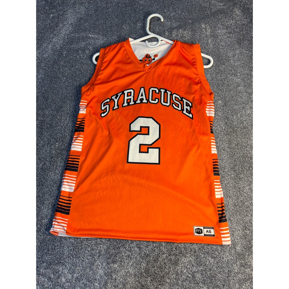 Powertek Syracuse Basketball Jersey Orange Number 2 Otto Mascot Men AS